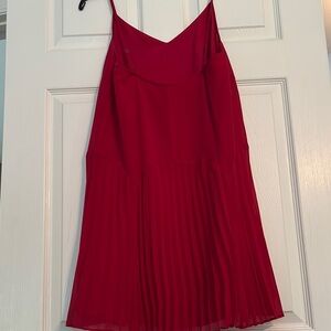 BCBGeneration Vibrant Red V-Neck cocktail Dress